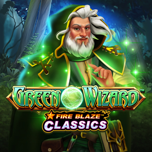 Fire Blaze Green Wizard-PLAYTECH